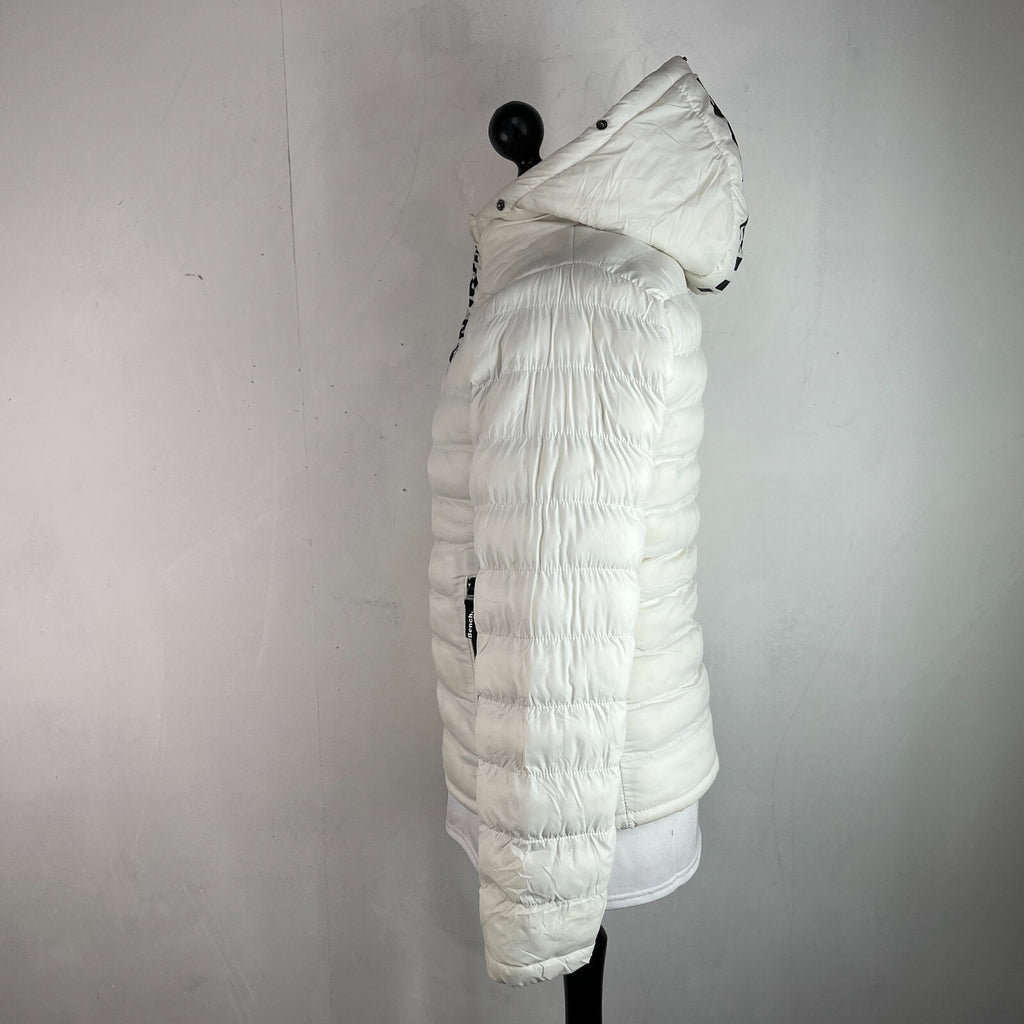 Bench White Quilted Puffer Jacket Women's size 12 (medium) Style Ludlow3