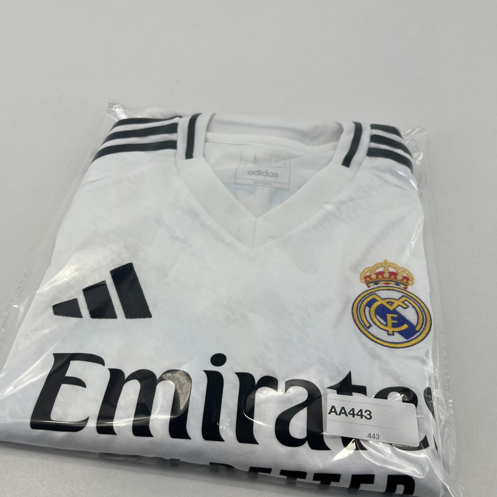 Adidas Real Madrid Home Shirt 2024/25 Soccer Jersey Official Men's Large