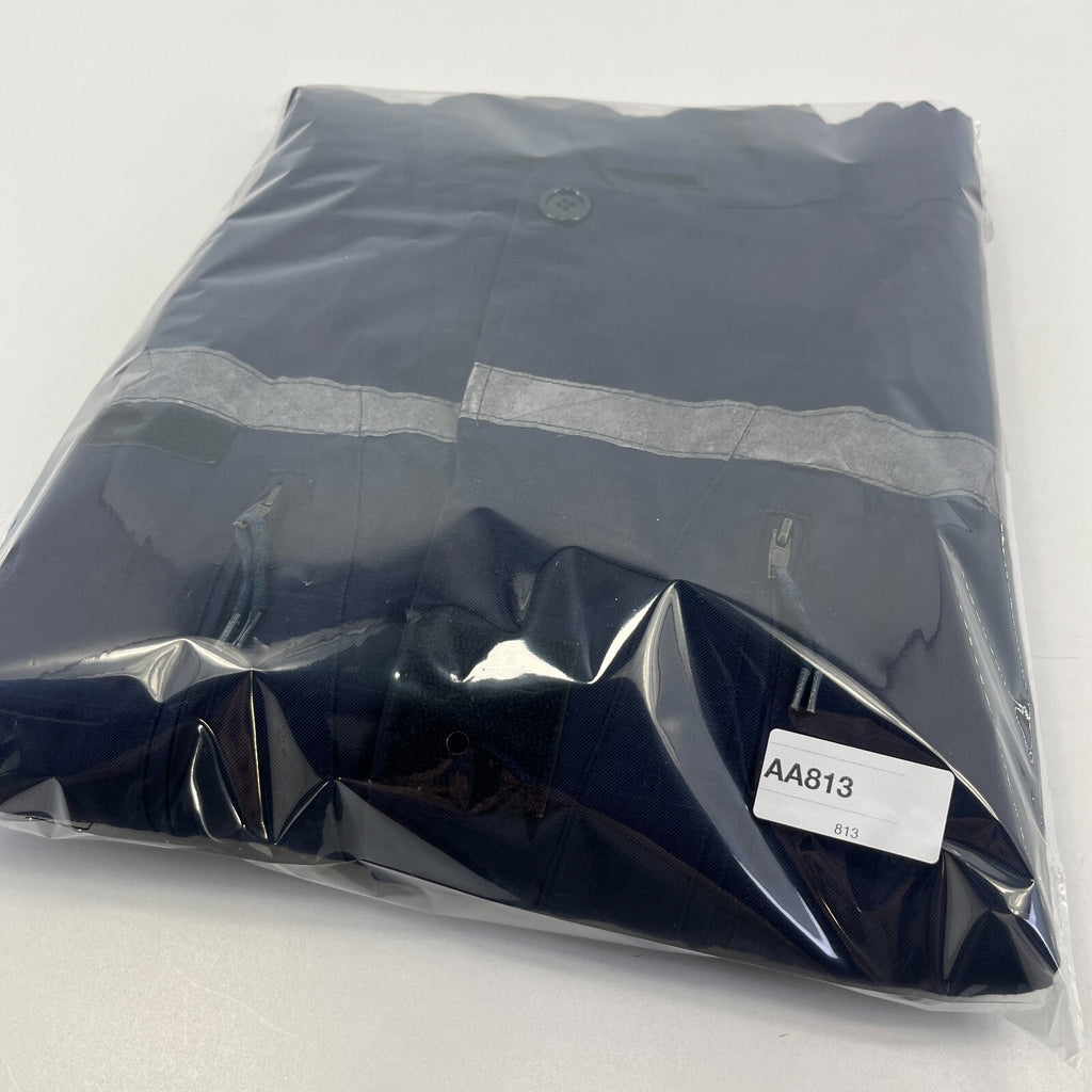Balsan French Military Chore Jacket size 128L (UK XL) Navy Blue Workwear Canvas