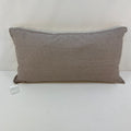 M&S Rectangular Bolster Cushion Mottled Grey & Cream Zip Close 74cm x 41cm - New