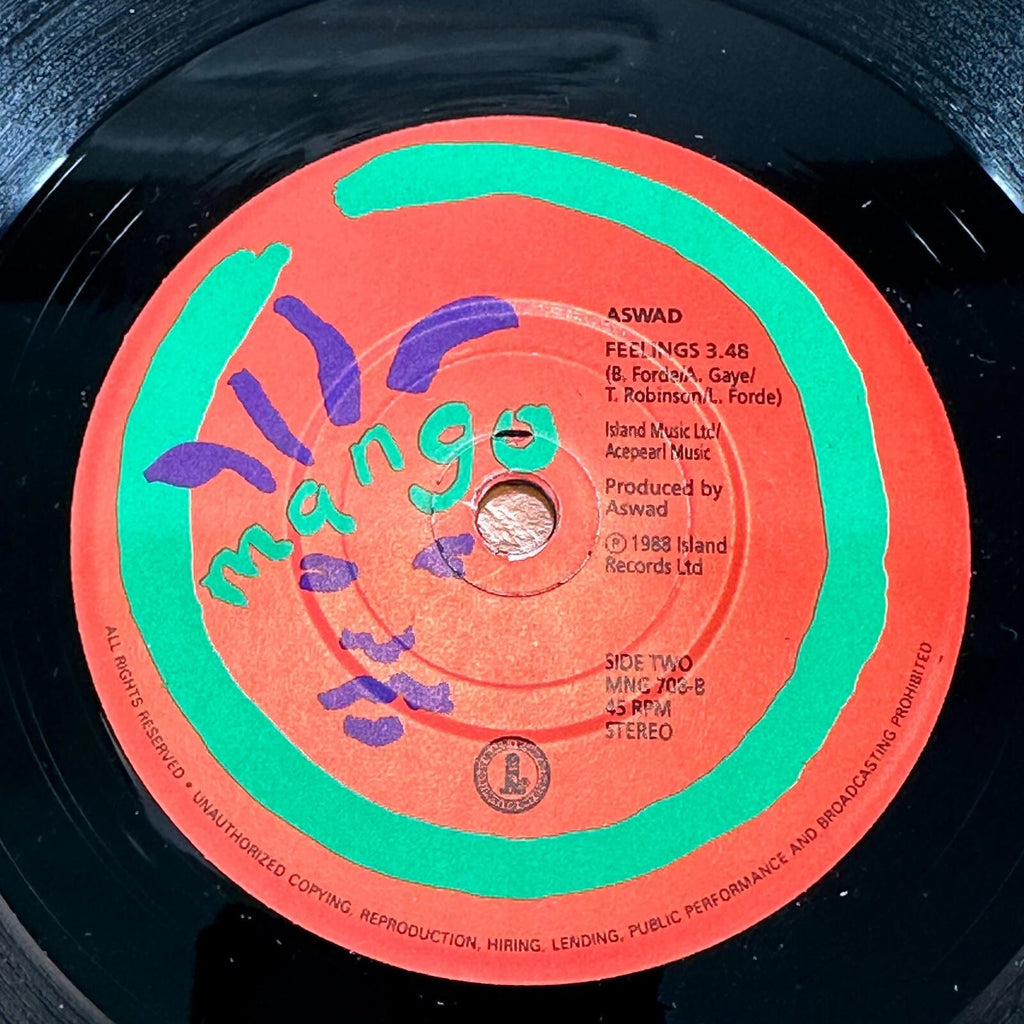 Aswad On & On - Feelings Limited Edition Box Set 7" Vinyl Single Complete NM/VG