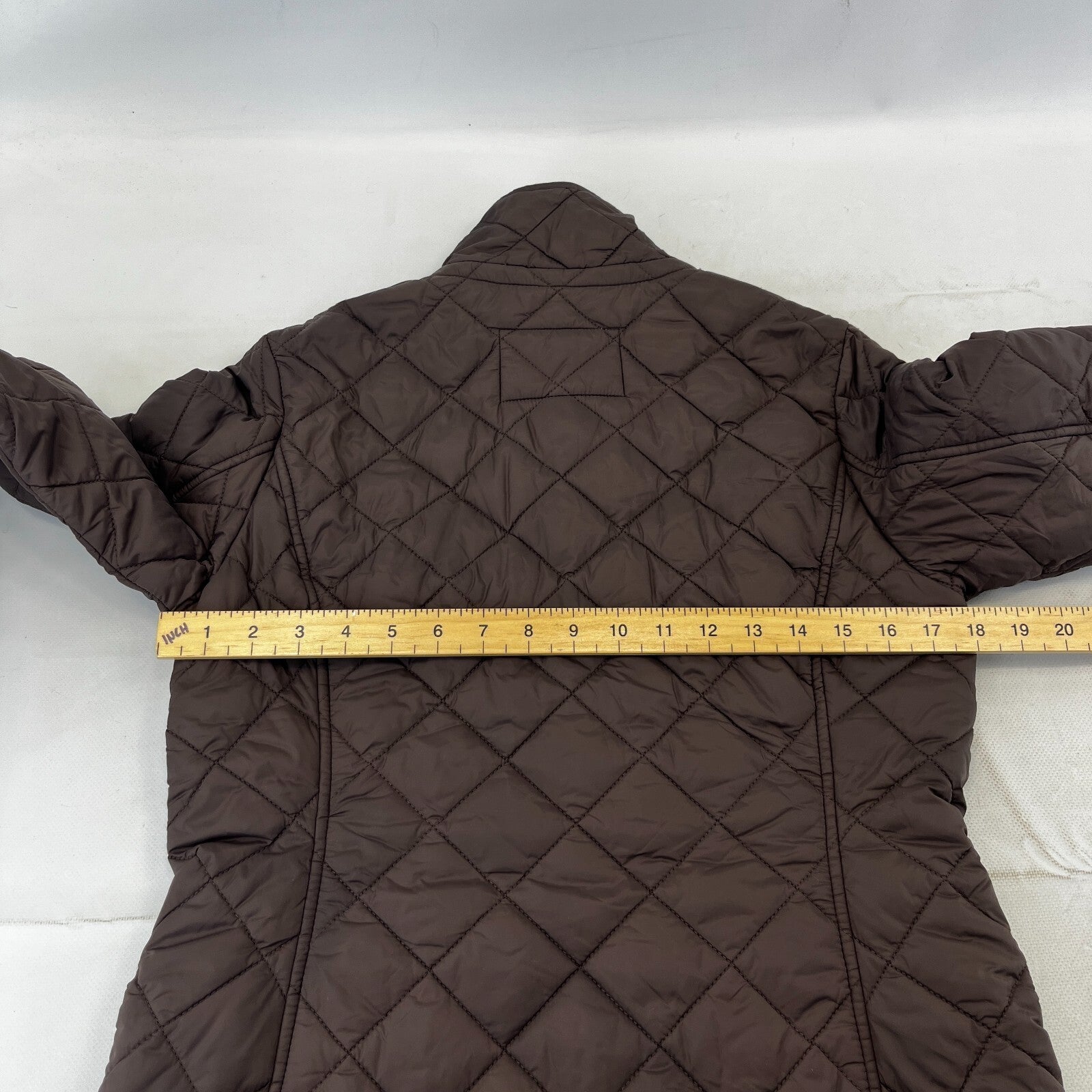 Tom Joule Joules Quilted Jacket in Chocolate Brown UK size 10