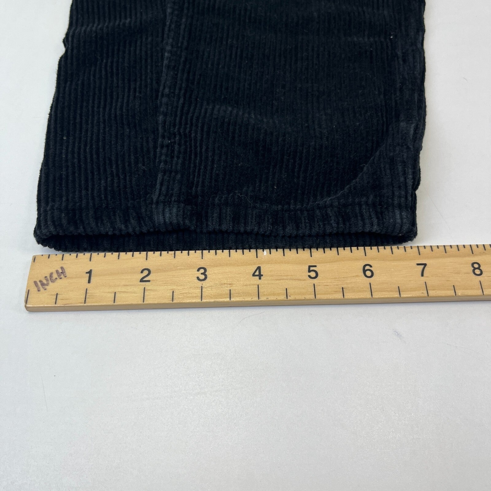 Whistles Autumn Winter Black Paperbag Corduroy Jeans Trousers size 27 Leg 26"