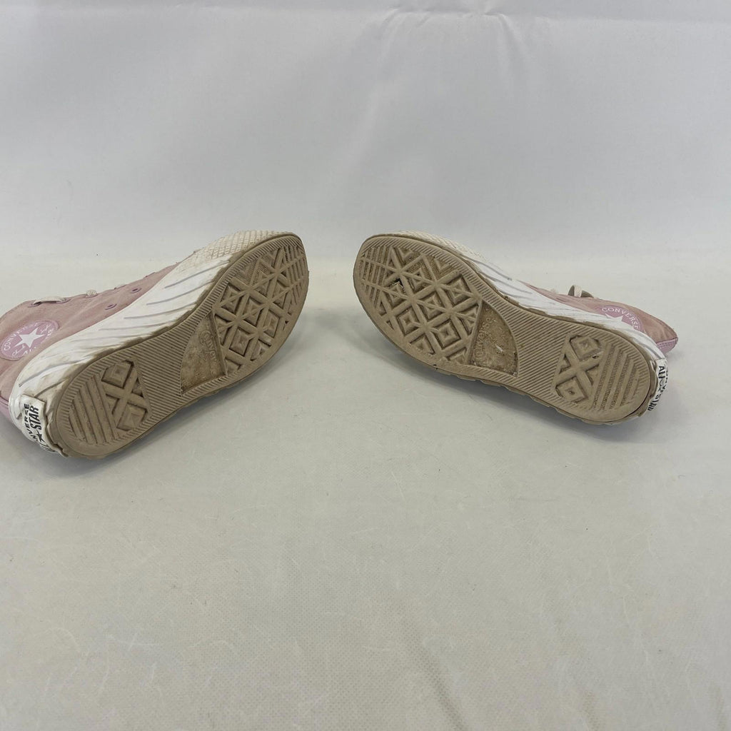 Converse Chuck Taylor Size UK 6 Dusty Pink Canvas High Top Trainers