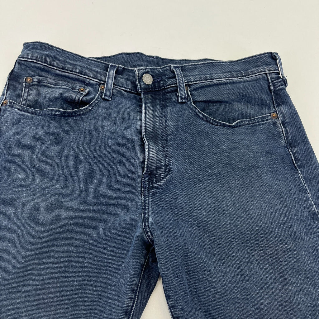 Genuine Levi Strauss Premium Dark Blue Levi's Stretch Jeans Straight W34" L34"