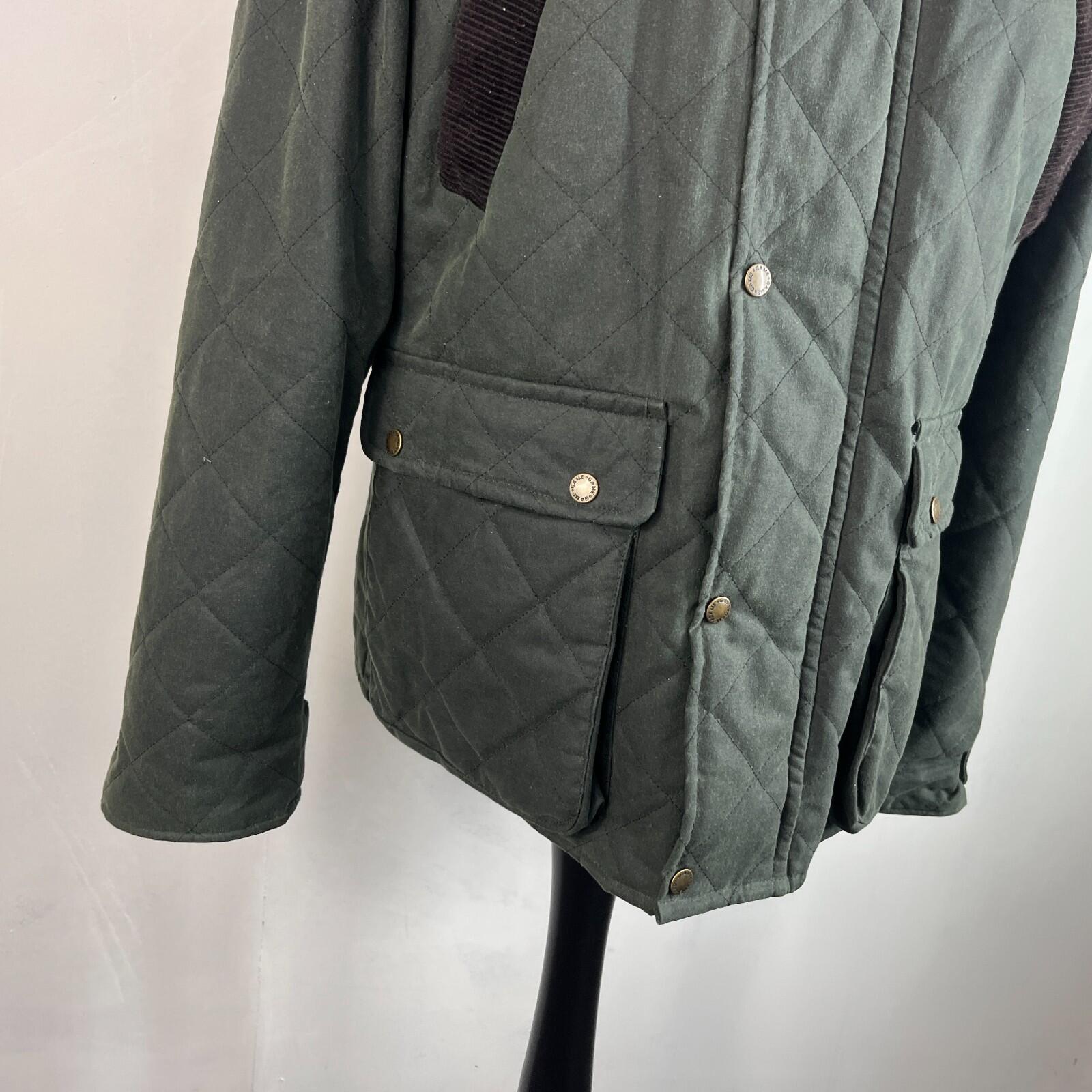 Game Technical Apparel Insulated Wax Jacket Dark Green size XL Near Mint