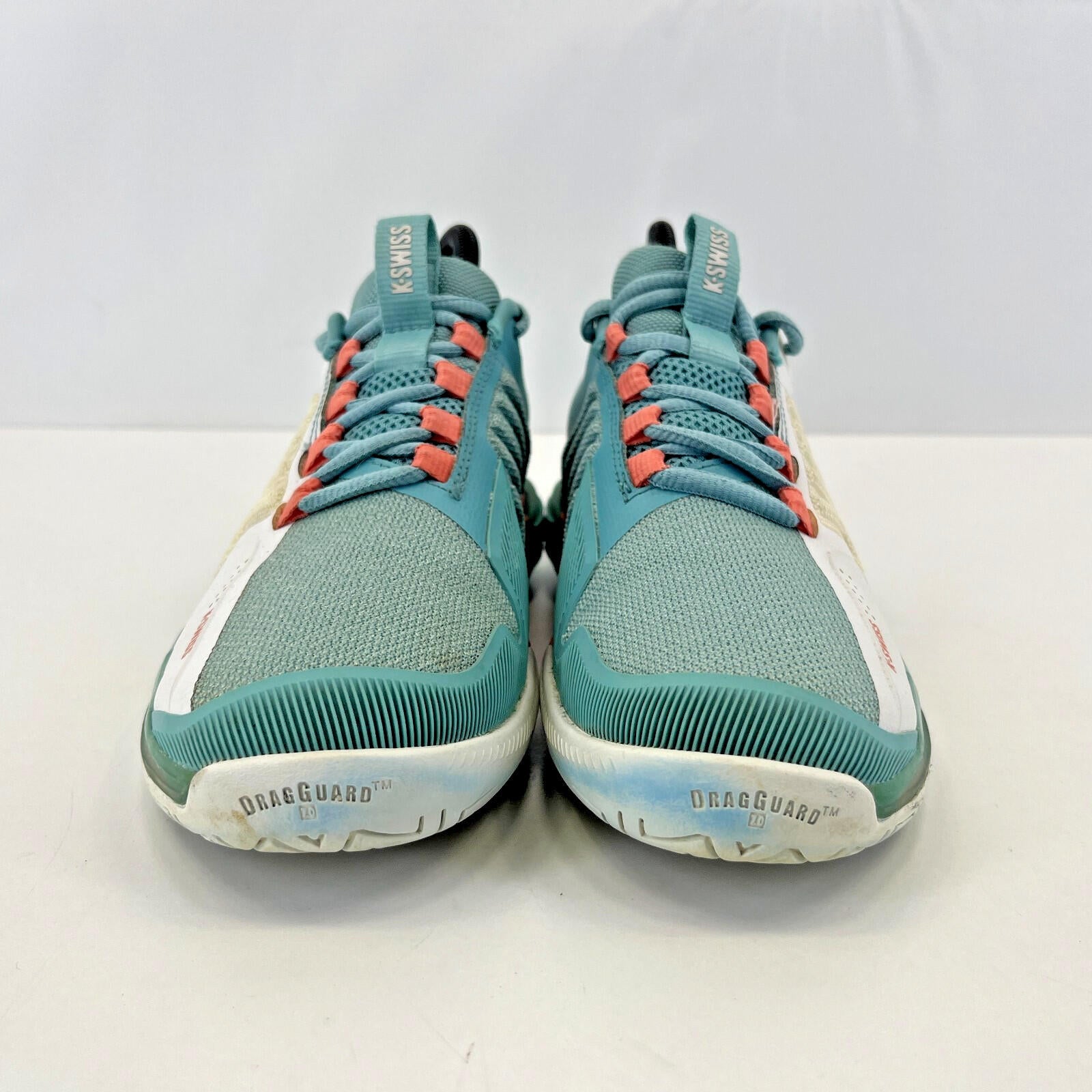 K-Swiss Ultrashot 3 Tennis Shoes in Turquoise & White - Women's size UK 5 EU 38