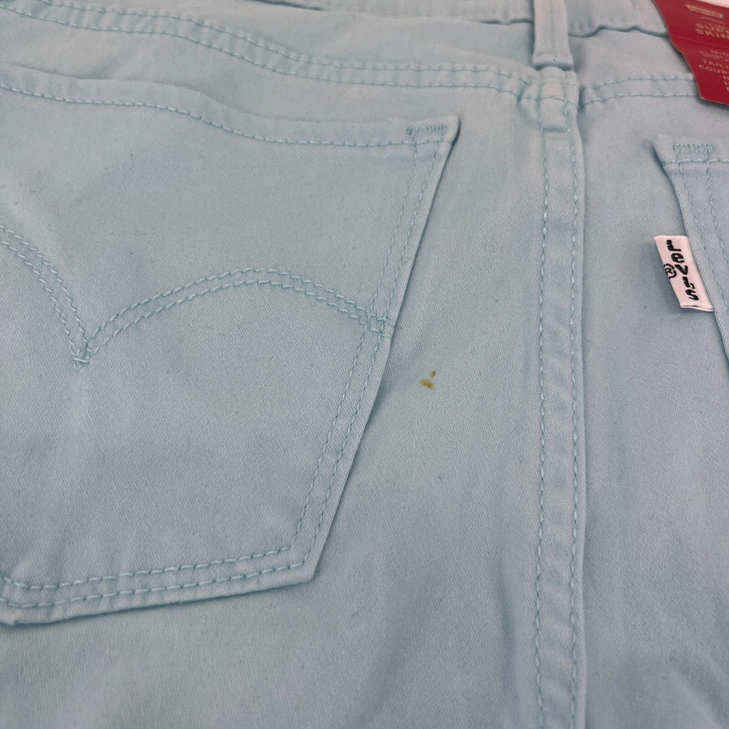 Levi's 710 Super Skinny Stretch Jeans in Baby Blue W26" L30" - See Details