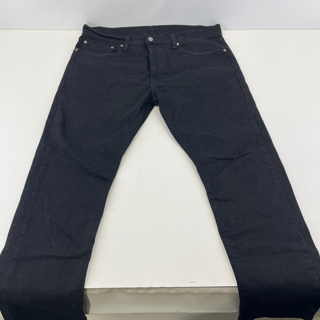 Levi Strauss 512 Jeans Mens Levis W36" Leg 30" Slim Tapered Black