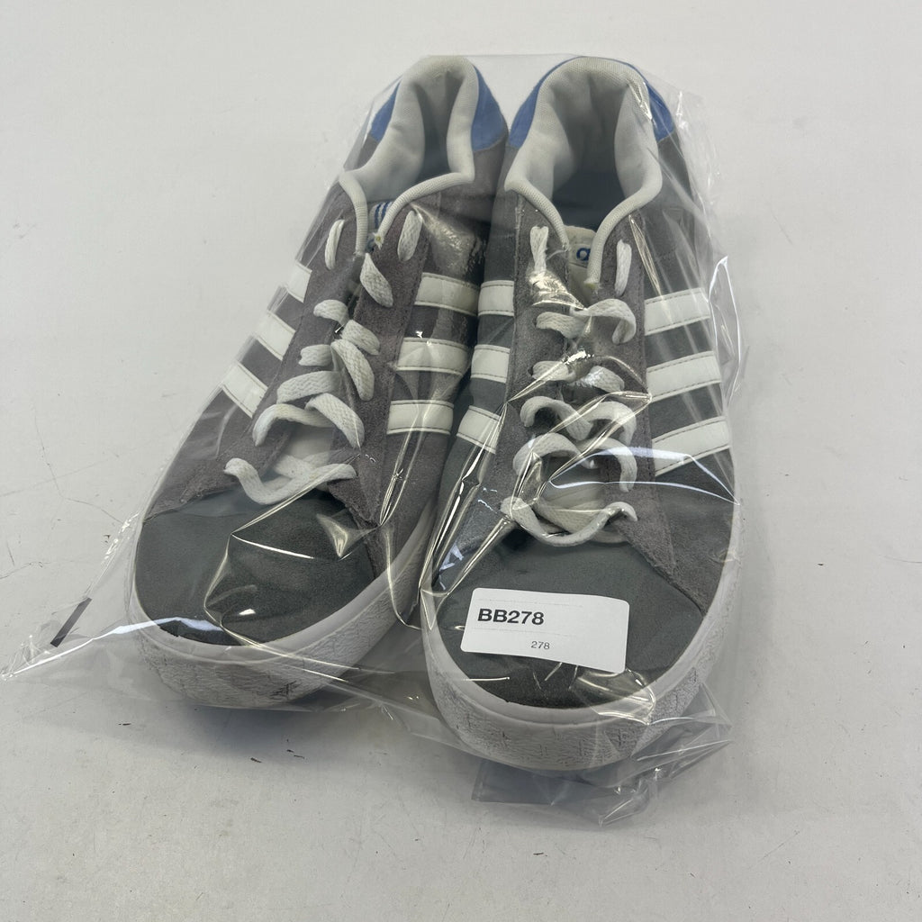 Adidas Neo Suede Leather Trainers in Grey Blue 2015 size UK 12 EU 47 1/3