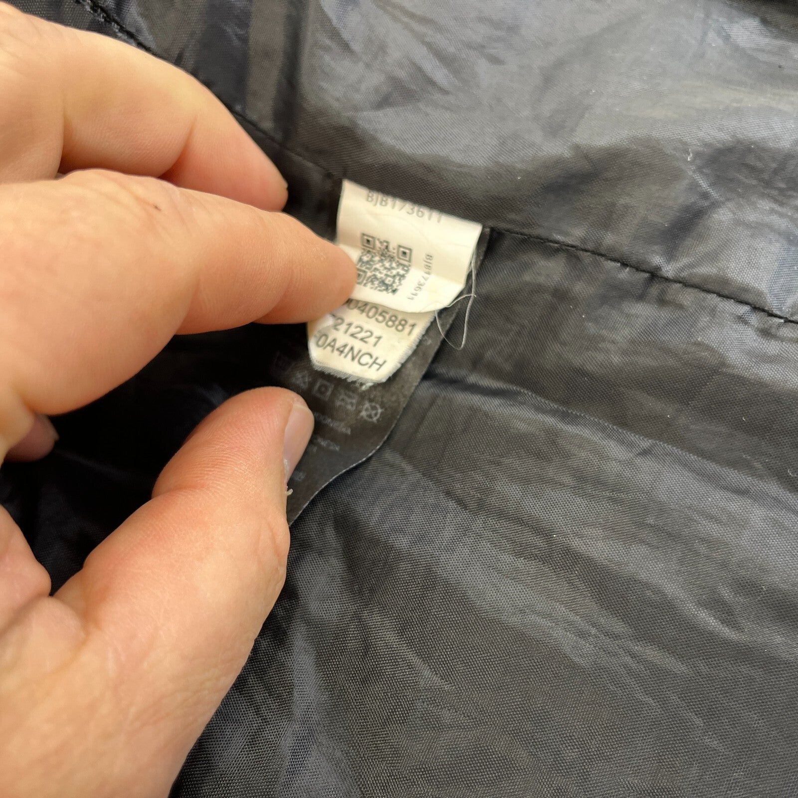 The North Face Jacket Black 1996 Retro Nuptse 700 Down Fill size Large