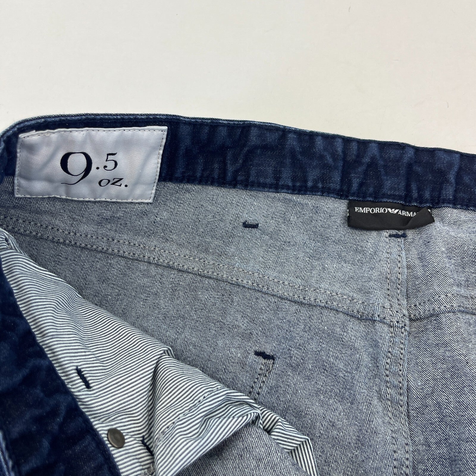 Emporio Armani Jeans J06 Slim Stretch Denim W34" L32" Dark Blue Mens 8N1J06