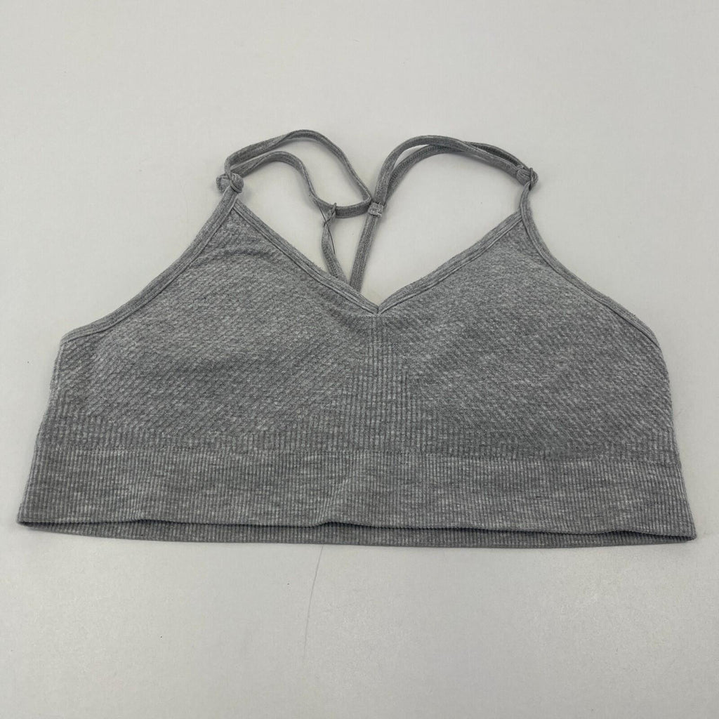 Sweaty Betty Soft Ribbed Bra size L/14 in Grey