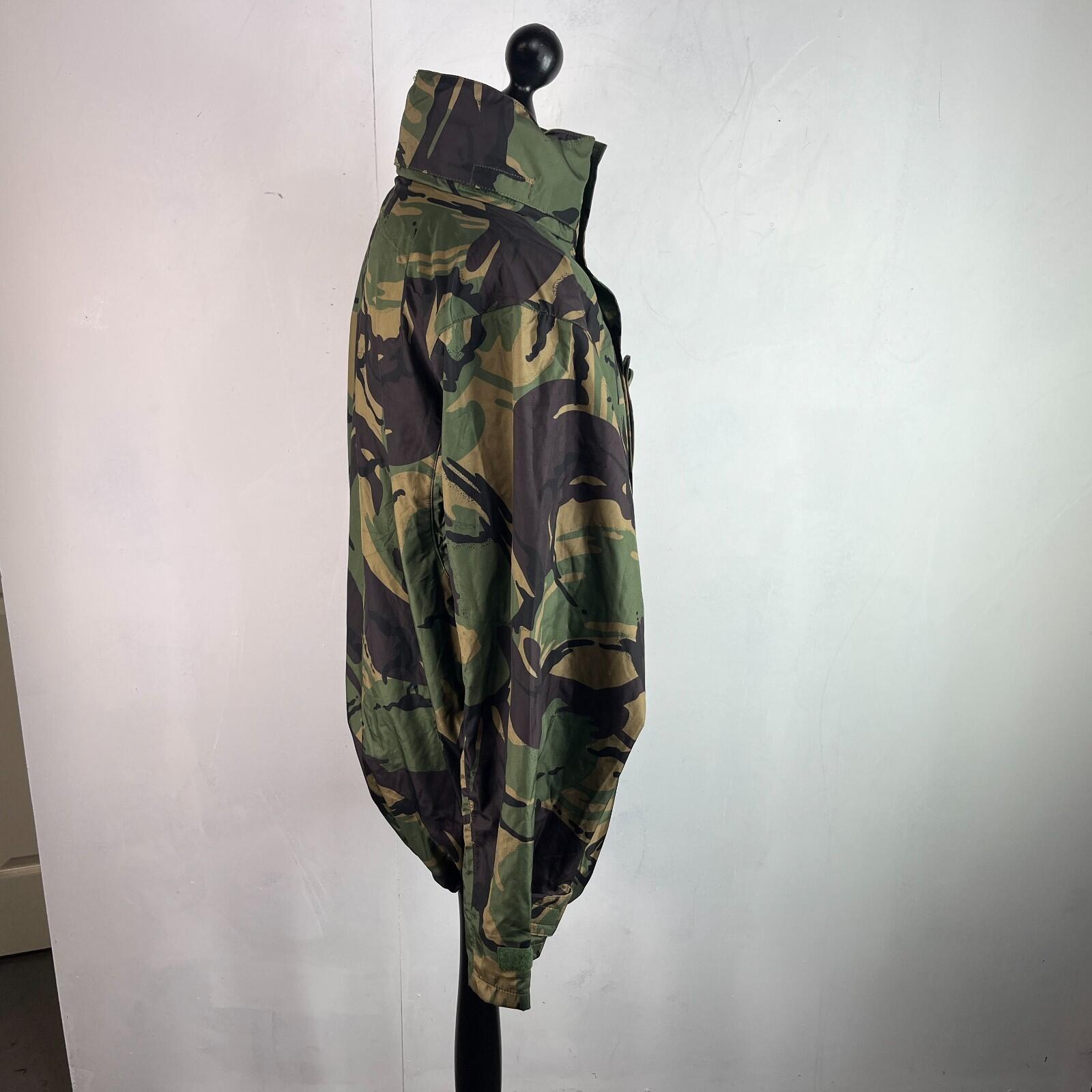 British DPM Camouflage Waterproof Camo Jacket Coat Hooded 180/104 Large