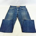 Vintage Levi's 505 Straight Jeans Men's W36" L30" Blue Denim Levi Strauss