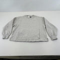 Sweaty Betty Premium Brushed Crew Neck Thick Sweatshirt Light Grey size M/12