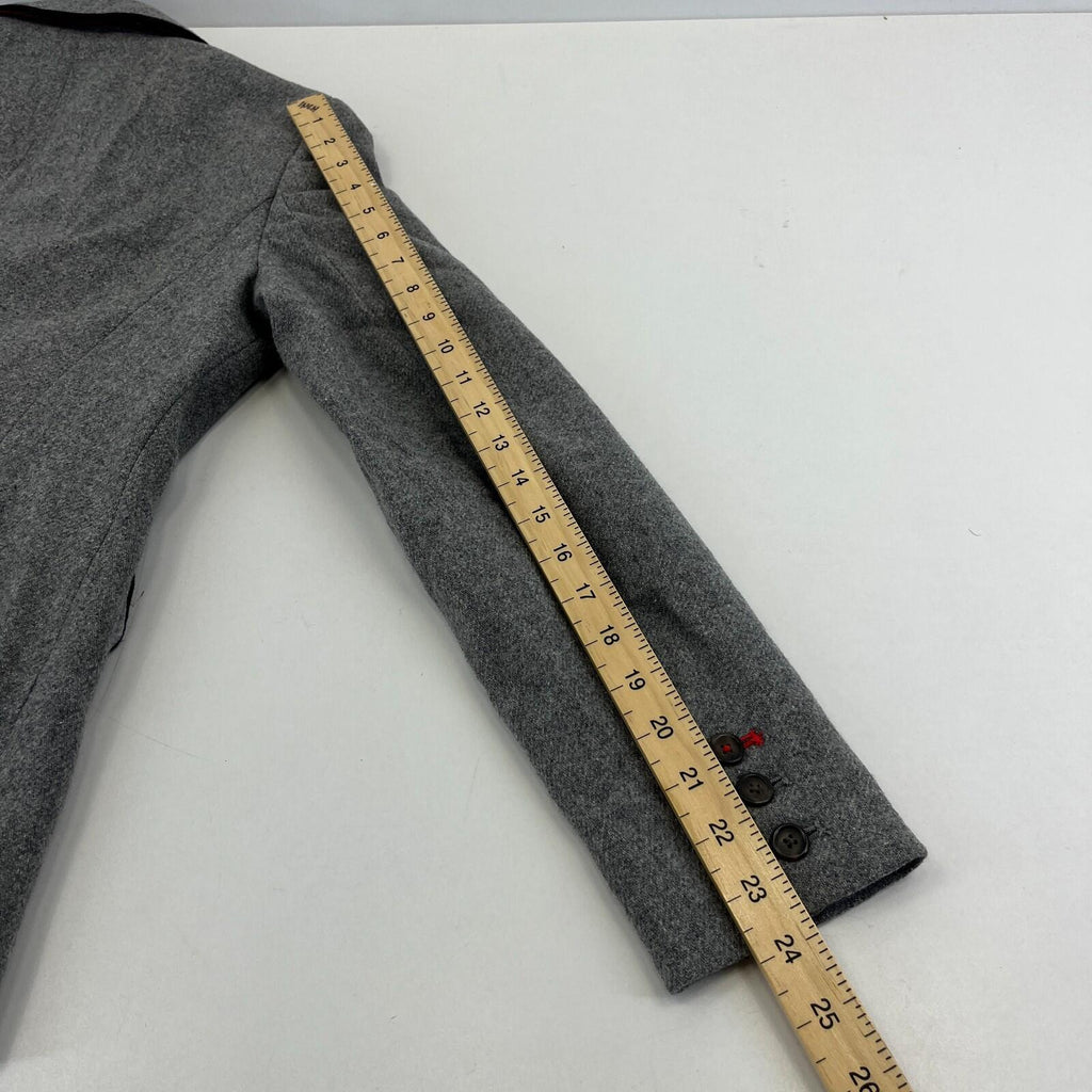 Boden Women's Grey Blazer Jacket Wool Blend Lined UK size 12 - VGC