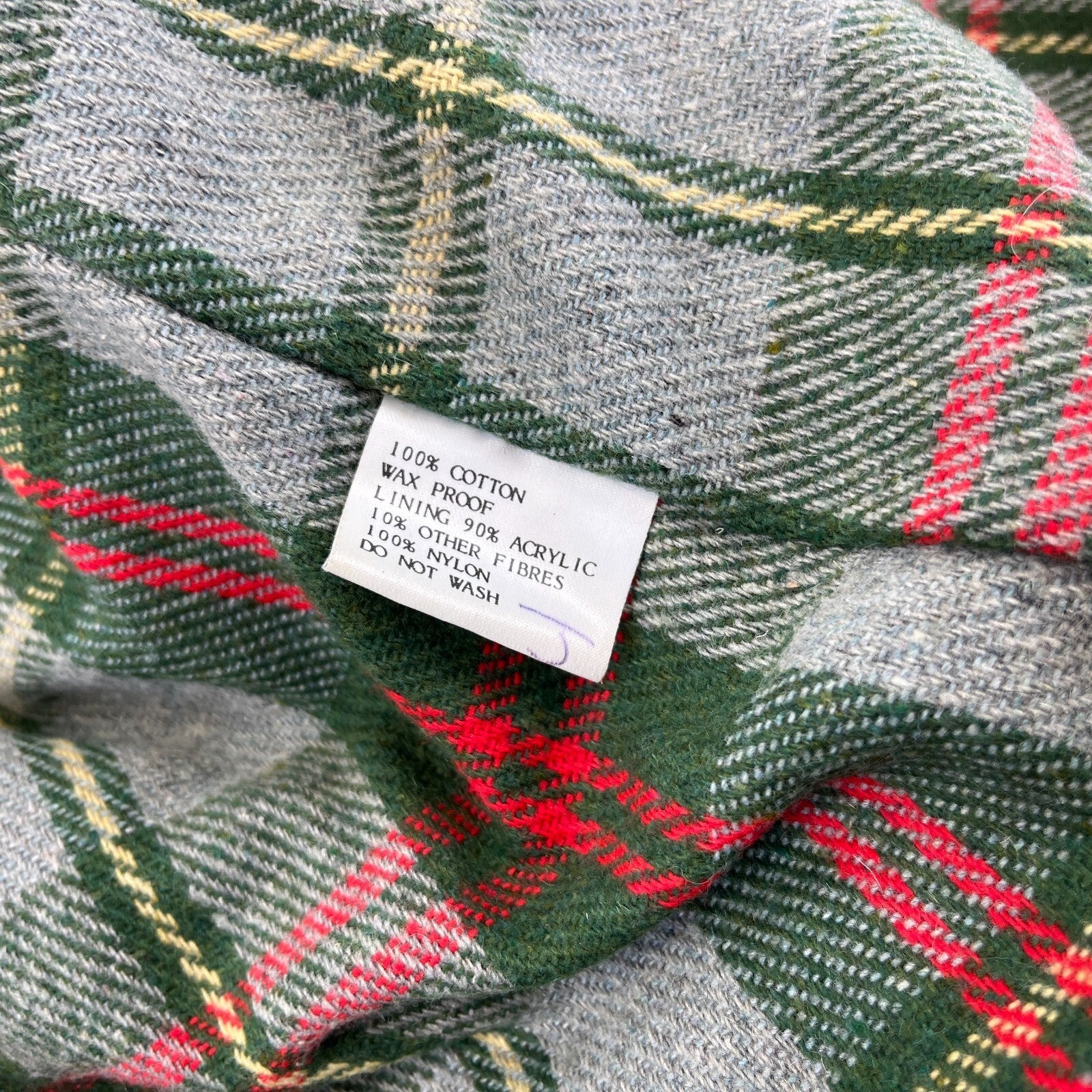 Whatbaron Kruegercoat Wax Cotton Jacket Green size Large
