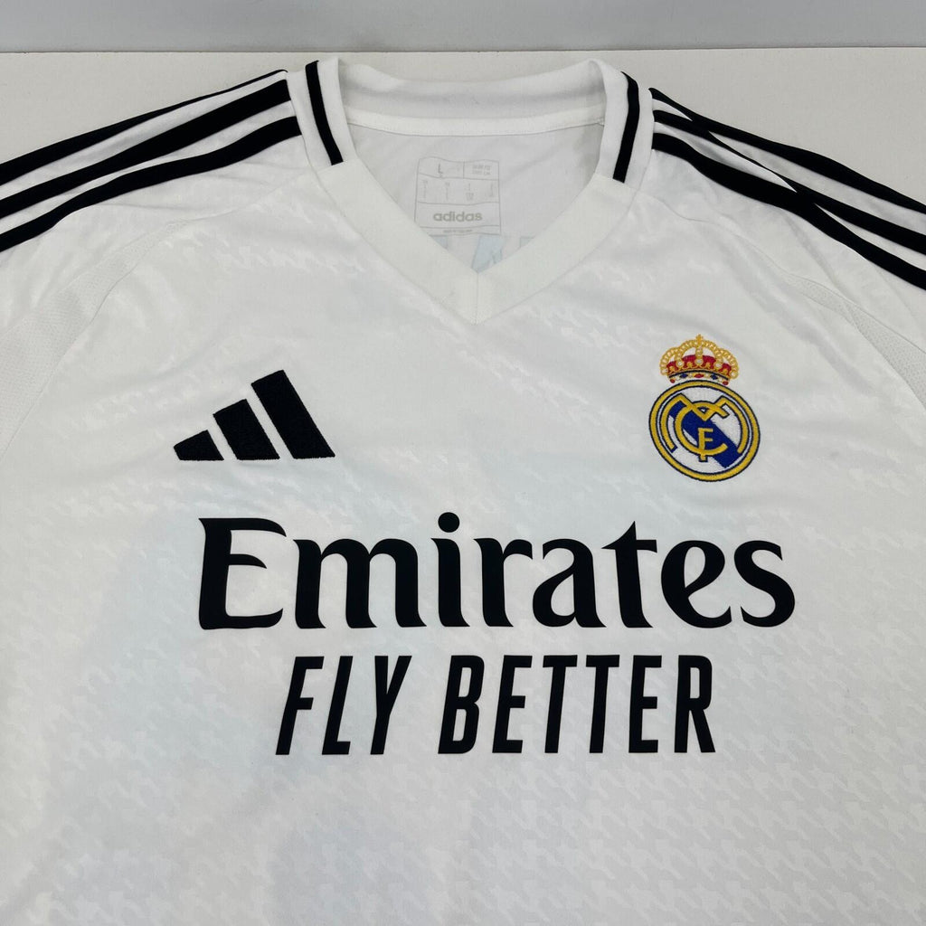 Adidas Real Madrid Home Shirt 2024/25 Soccer Jersey Official Men's Large