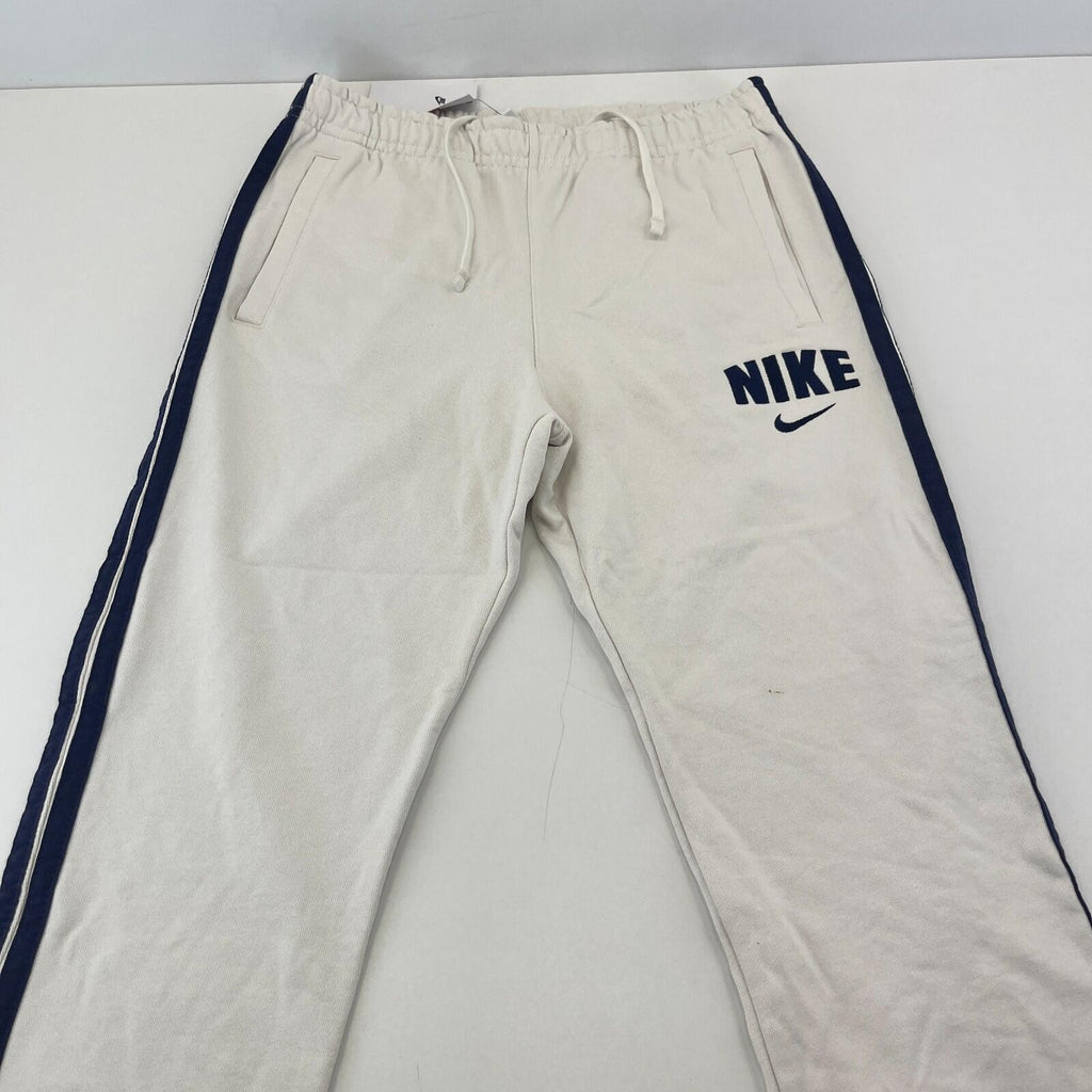 Nike Men's 100% Cotton Joggers Track Pants size Large in White