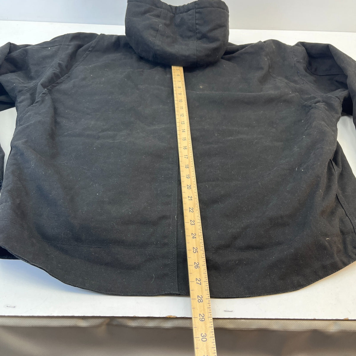 Bear River Premium Heavy Denim Fleece Lined Sherpa Trucker Jacket Black size XL