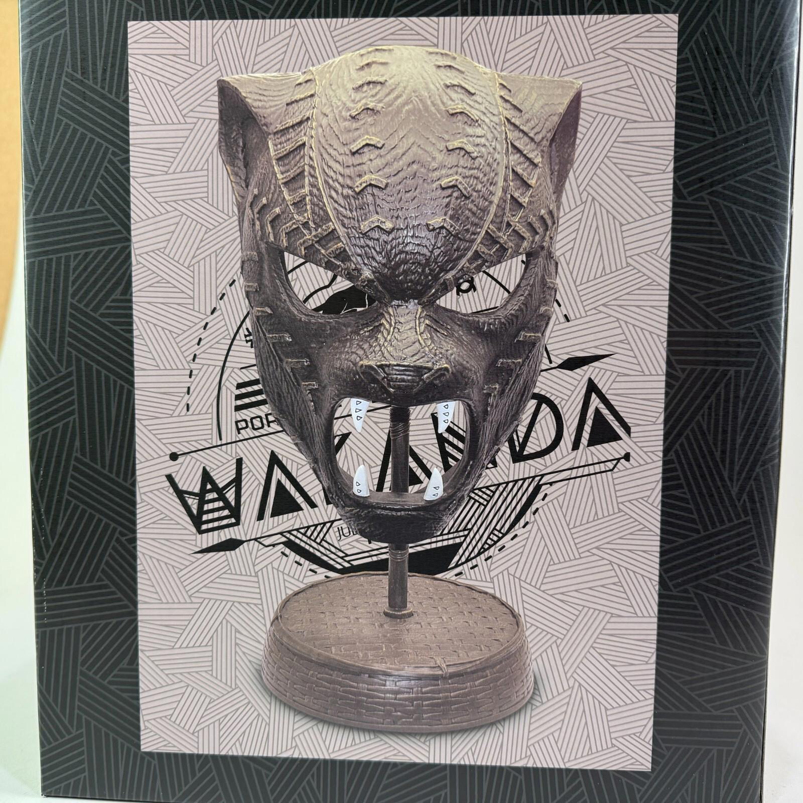 Marvel WORLD OF WAKANDA Black Panther 1:1 Collectible Mask Disney Collectors