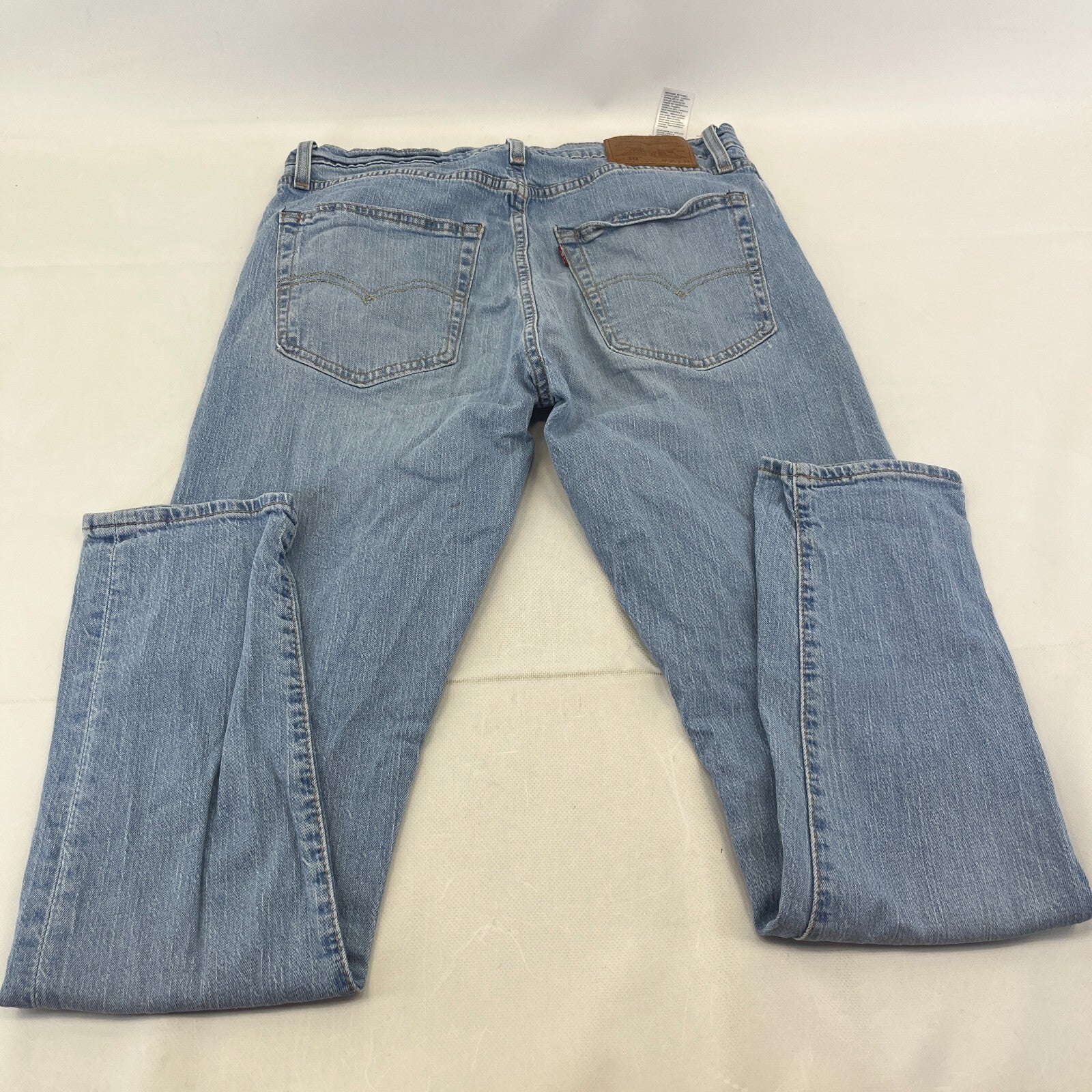 Levi's 512 Jeans Premium Big E Blue Denim Slim Fit W36" L34"