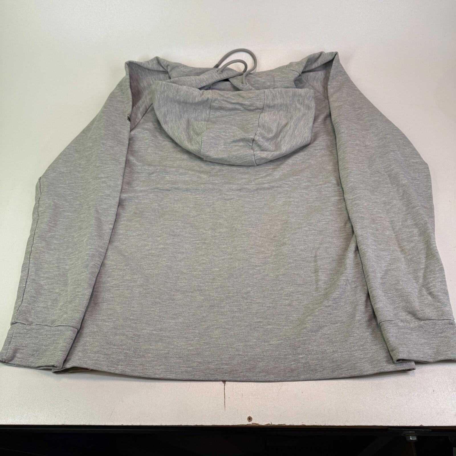 Castore Graphic Spellout Hoodie Grey size Small - VGC