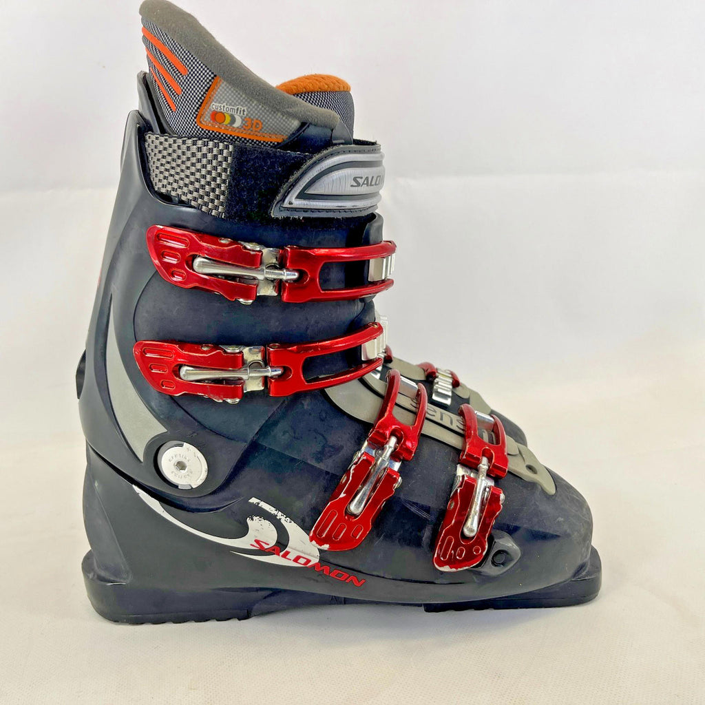 Salomon Performa 7.0 Ski Boots Men's size UK 9.5 EU 44 Black & Red