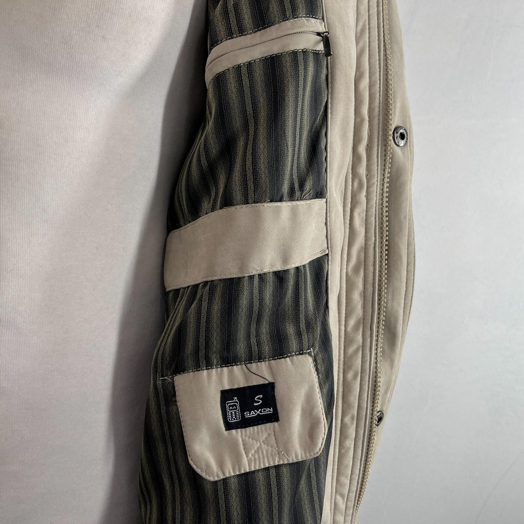 Saxon Classics Men's Light Beige Casual Jacket size XL