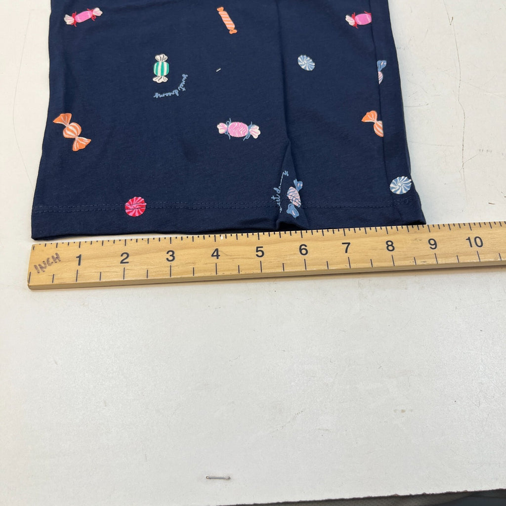 M&S Ladies Pyjama Set UK 2XL 24-26 Blue & Candy Sweet Long Leg Short Sleeve New