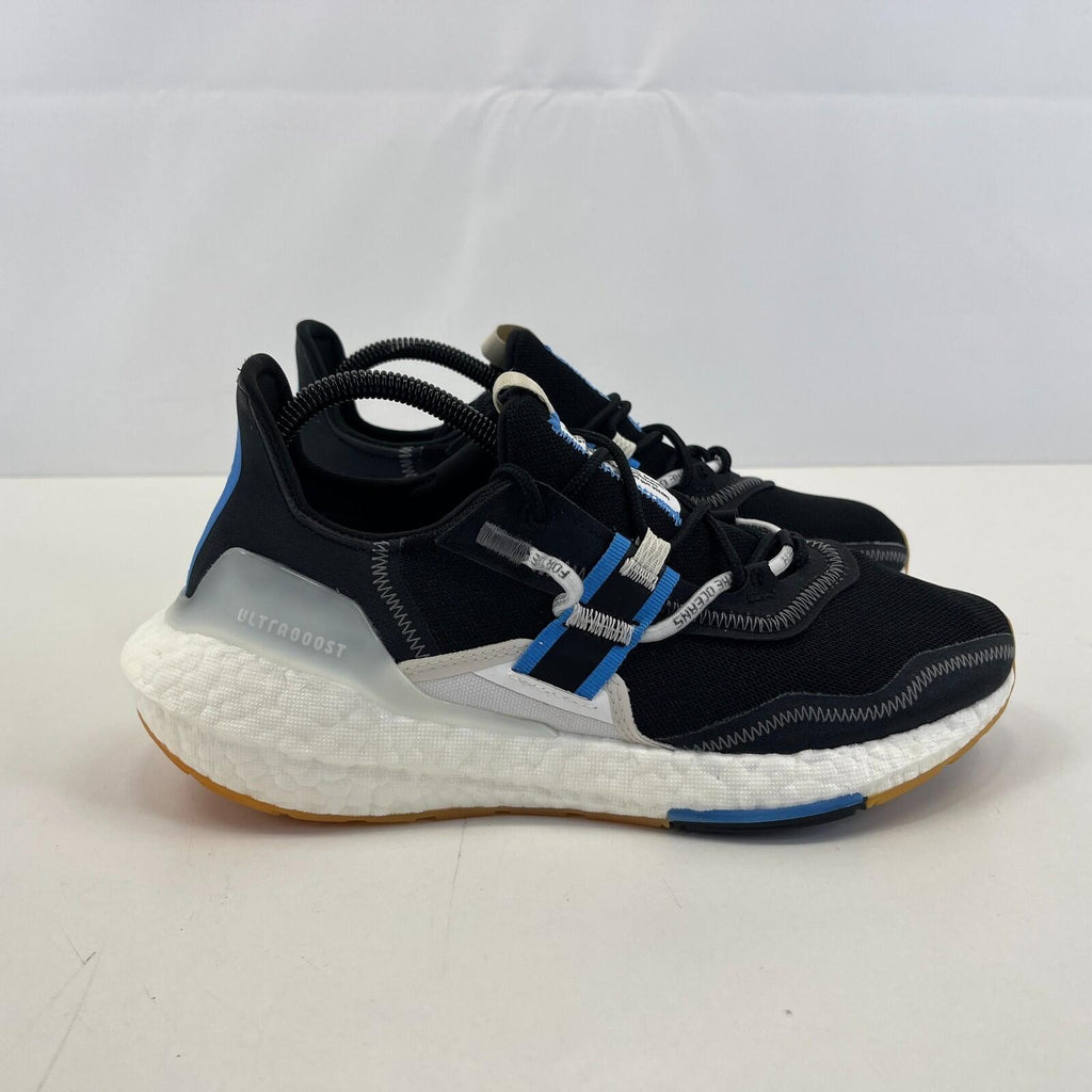 Adidas Womens Ultraboost 22 Parley Trainers in Black & White size UK 7 EU 40 2/3