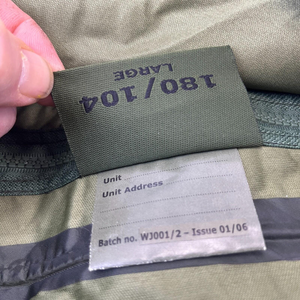 British DPM Camouflage Waterproof Camo Jacket Coat Hooded Surplus 180/104 Large