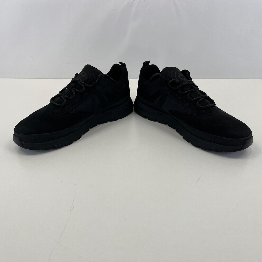 Timberland Euro Trekker Low Mens Hiking Trainers in Black UK size 10 / EU 44.5