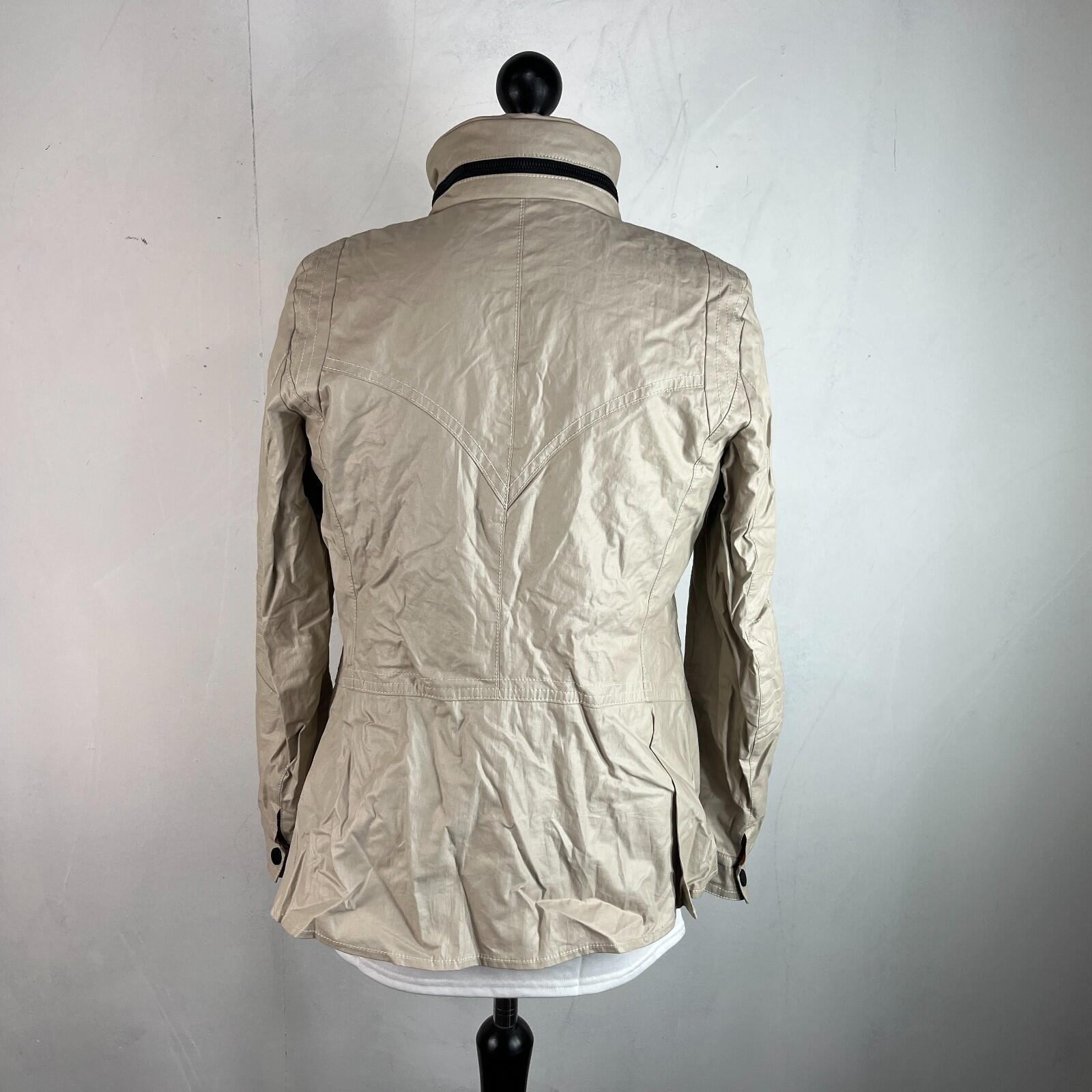Creenstone Women’s Wax Jacket EU size 40 (UK 14) Light Beige