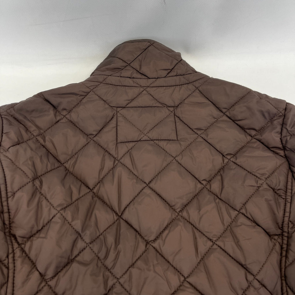 Tom Joule Joules Quilted Jacket in Chocolate Brown UK size 10
