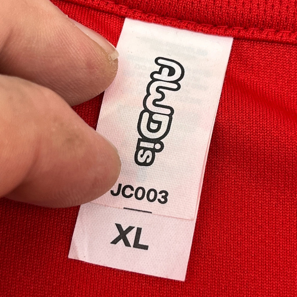 AWDis Retro Coca-Cola Football Shirt Jersey Red & White size XL