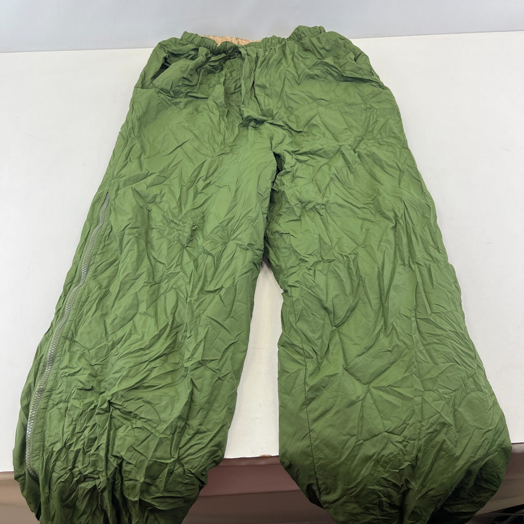 British Army Thermal Trousers Softy Issue OG/Sand Reversible XL with Stuff Sack