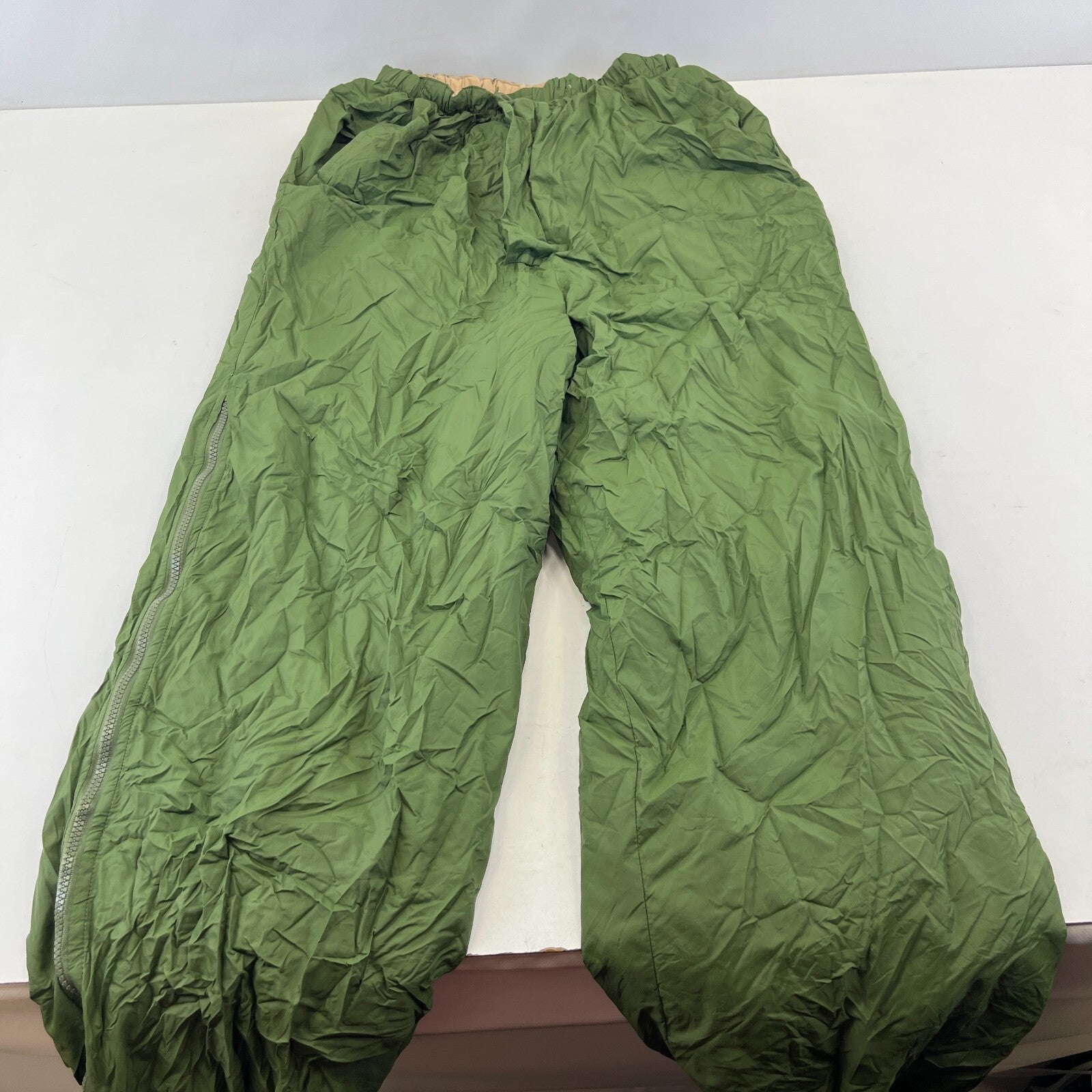 British Army Thermal Trousers Softy Issue OG/Sand Reversible XL with Stuff Sack