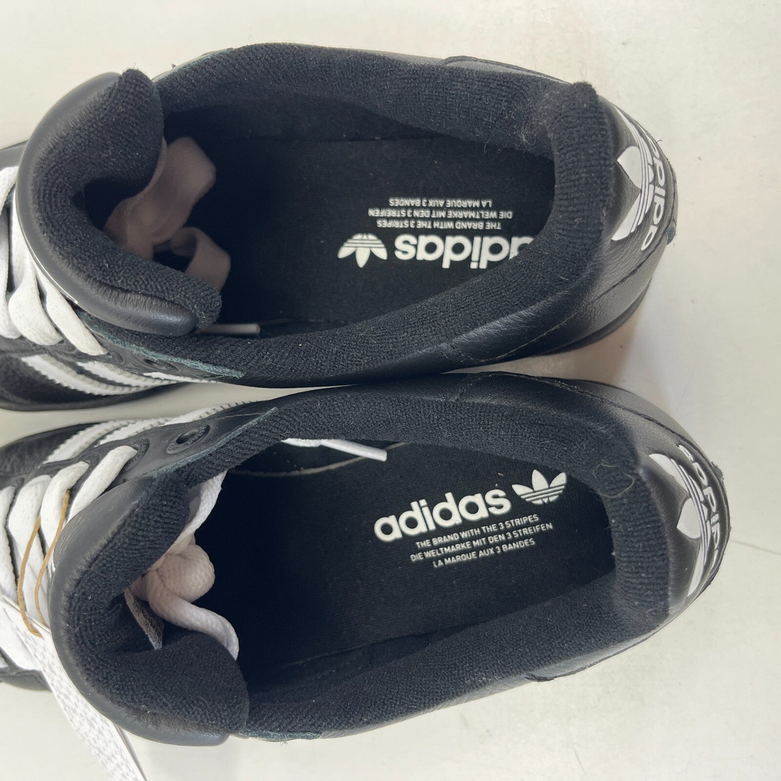 Adidas Originals Superstar II Core Black Trainers New Without Box UK 8 EU 42