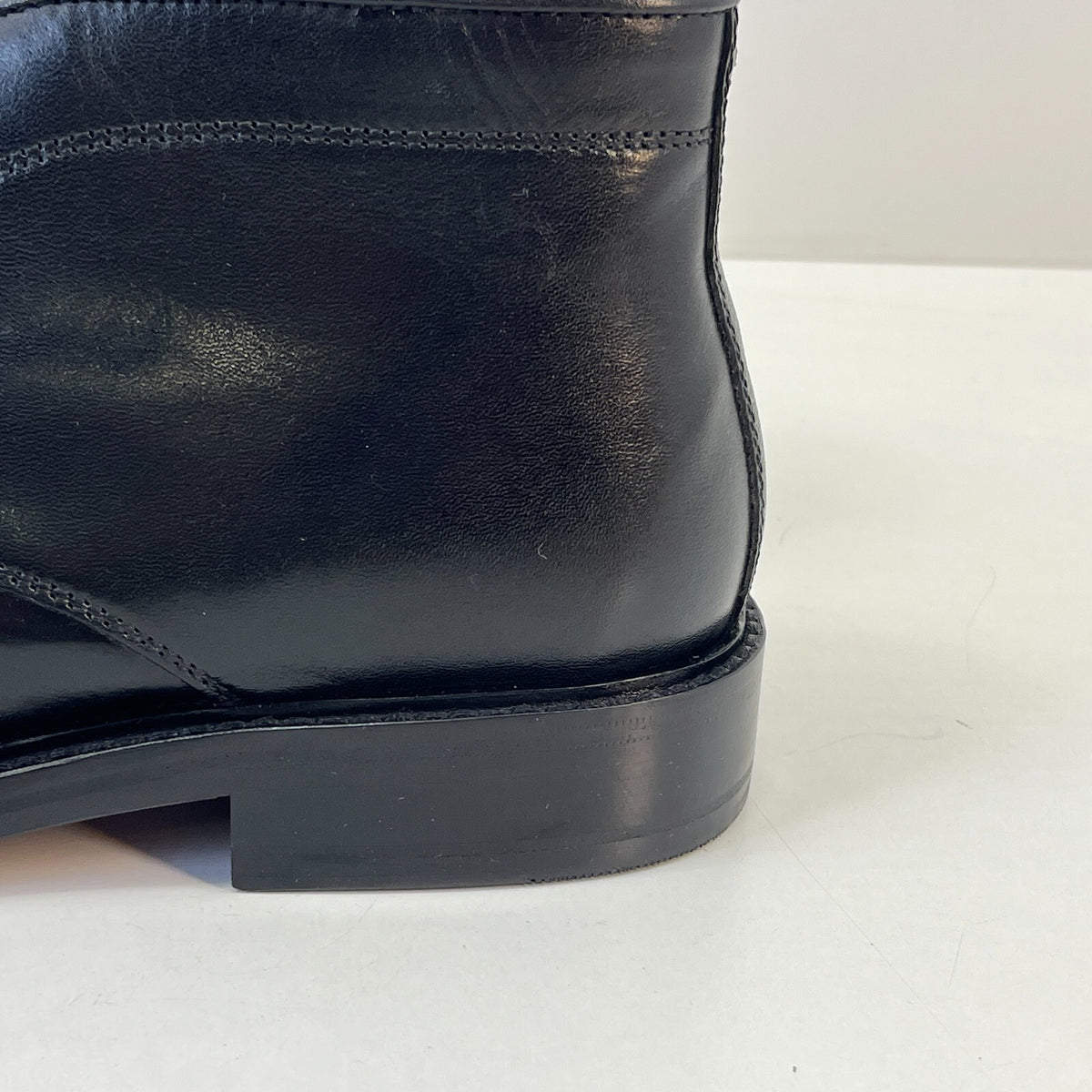 Marks and Spencer Sartorial Black Leather Smart Luxury Boots UK 6 RRP £120 - New