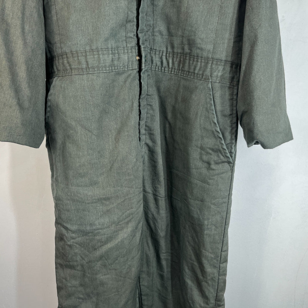 Key Imperial Green Heavy Duty Overalls Quilted Insulated Mens Large-Reg USA Made