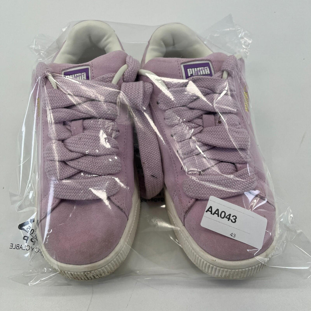 Puma Suede Leather XL with Wide Laces - Lilac Purple - UK size 5