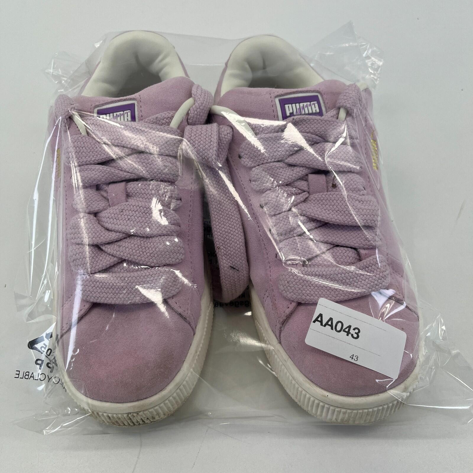 Puma Suede Leather XL with Wide Laces - Lilac Purple - UK size 5
