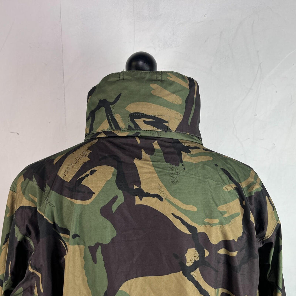 British DPM Camouflage Waterproof Camo Jacket Coat Hooded 180/104 Large