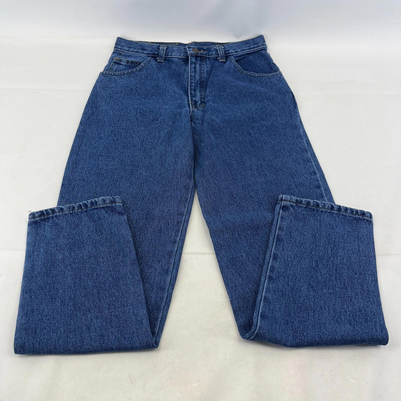 Joe Cool Women's Denim Jeans W29" L30" - 100% Cotton Mid Blue - New