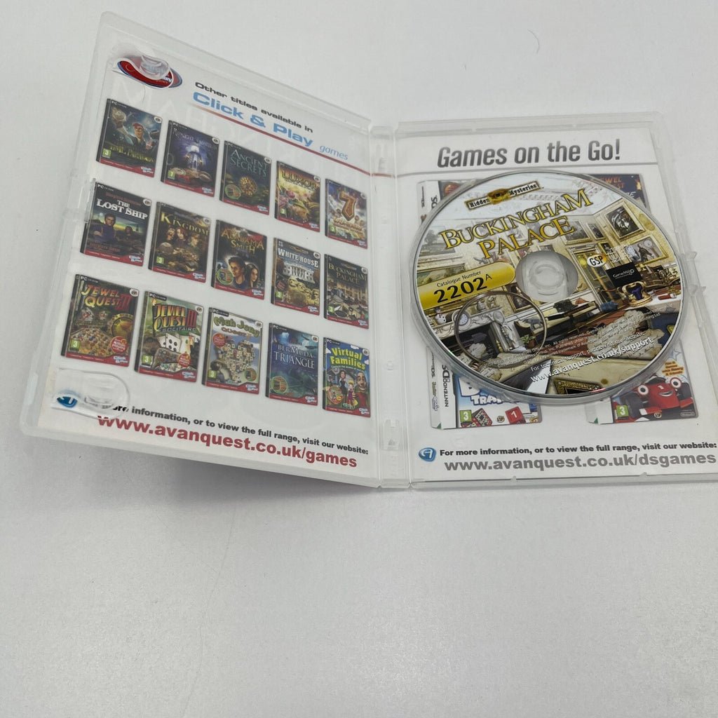 Buckingham Palace PC CD Rom Computer Hidden Object Game - Near Mint Condition