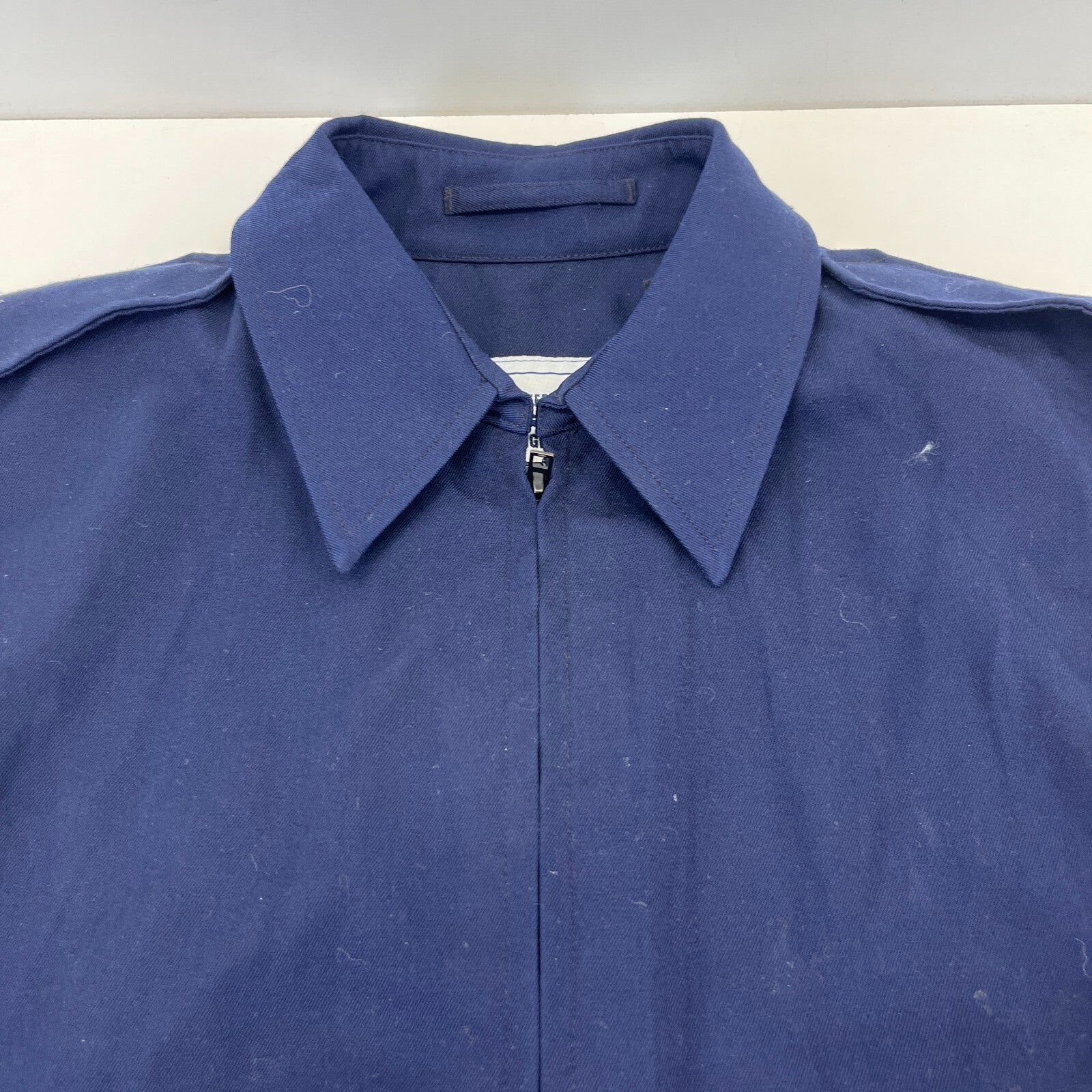 USAF Air Force Dress Bomber Jacket size 44L Navy Blue