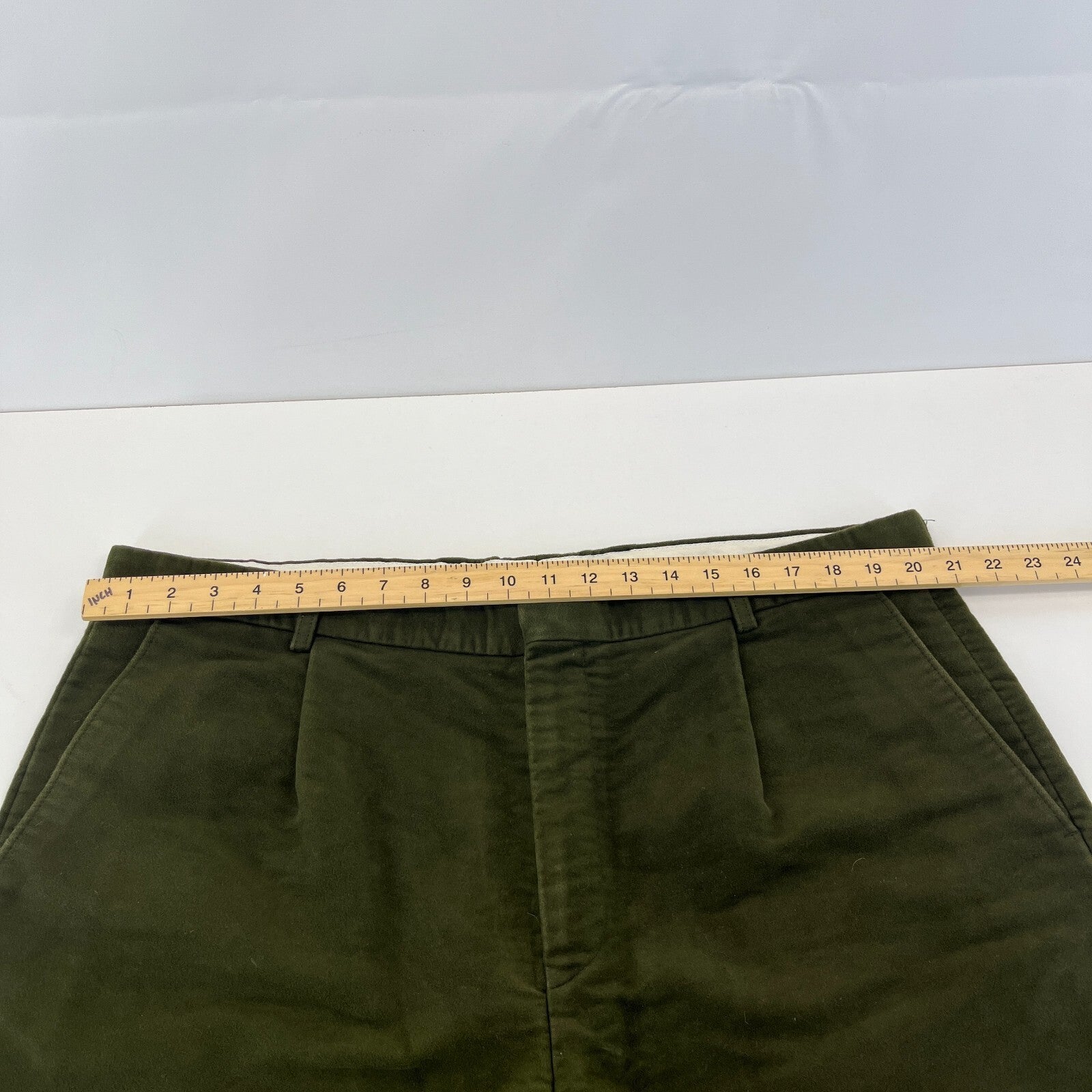 Hoggs Of Fife Breeks Mens W42" Green Olive Hunting Shooting Plus Fours Moleskin