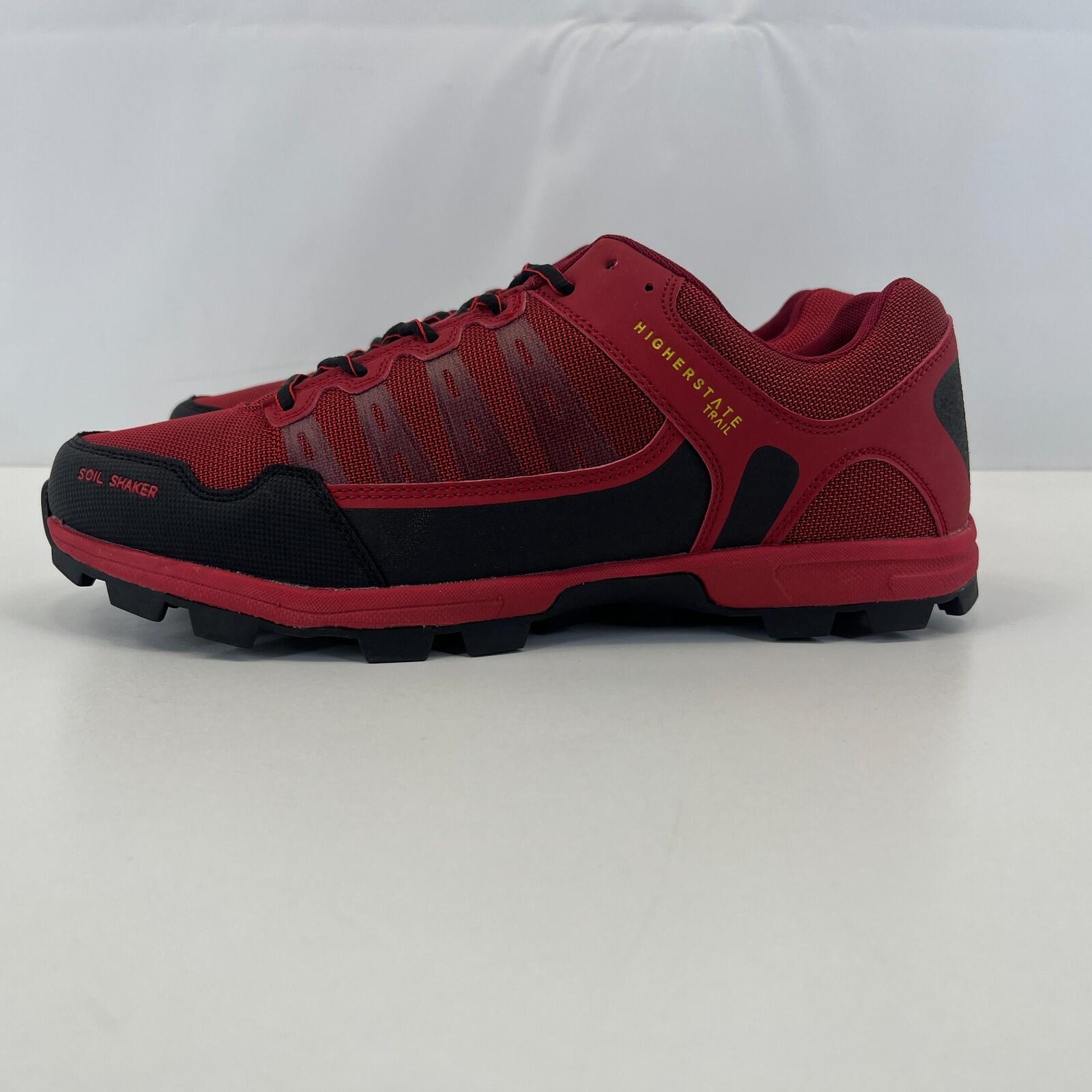 Higher State Soil Shaker Trail Shoes Trainers in Red size UK 10 EU 44 - New
